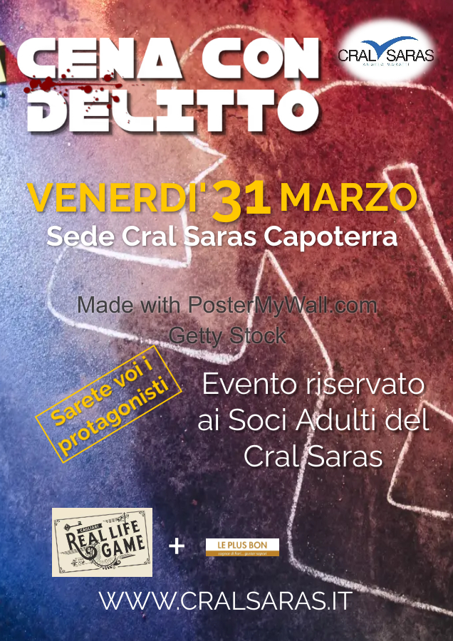 CENA CON DELITTO – Cral Saras